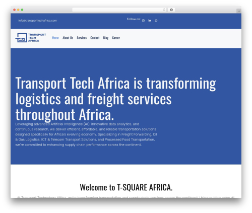 Ultimate coming soon WordPress plugin - transporttechafrica.com