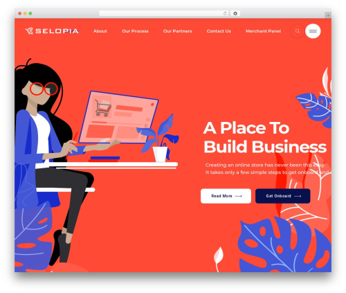 Innovio WordPress theme for business - selopia.com