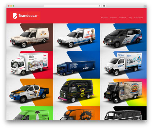 Mila WordPress theme - brandeocar.pe