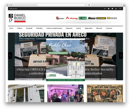 STELLA premium WordPress theme - boscoproducciones.com.ar