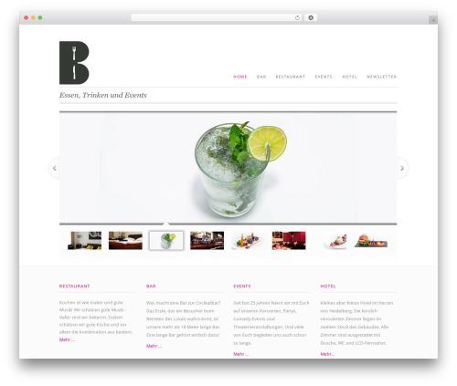 Theme WordPress Aggregate - billy-blues.de