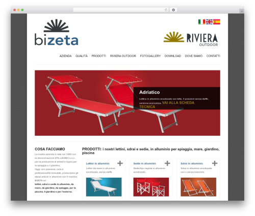 Theme WordPress Solid WP - bizetaalluminio.com