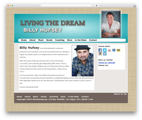 Theme WordPress The HTML5 Reset Theme - billyhufsey.com