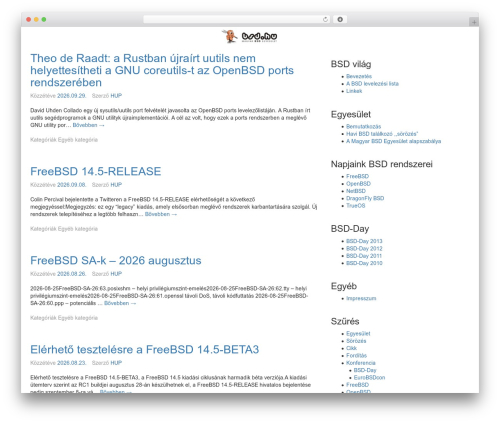 Theme WordPress WPstart - bsd.hu Theme WordPress WPstart - bsd.hu