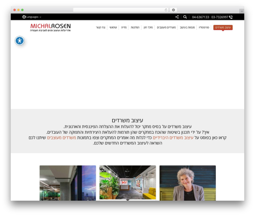 WordPress theme Blogy - brandesign.co.il
