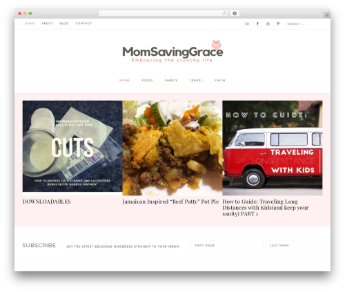Best WordPress theme Captivating Theme - momsavinggrace.com