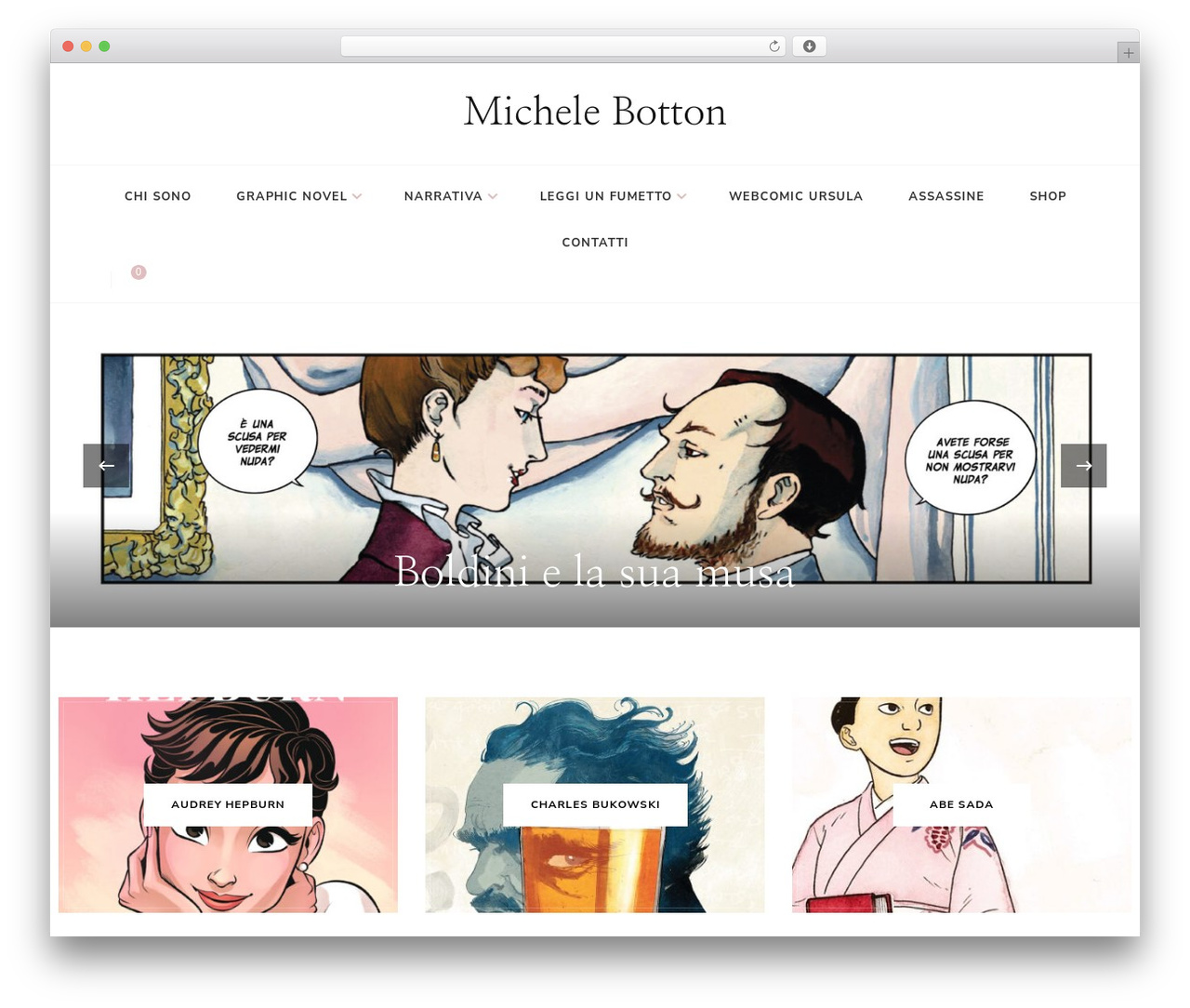 Chic Lite WordPress theme - michelebotton.com Chic Lite WordPress theme - michelebotton.com