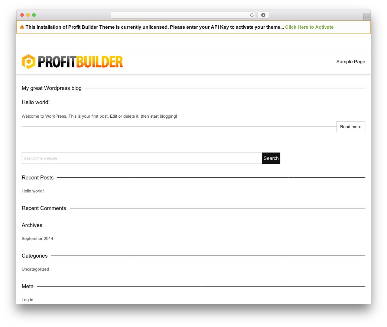 PBTheme WordPress theme design - bobisbell.com
