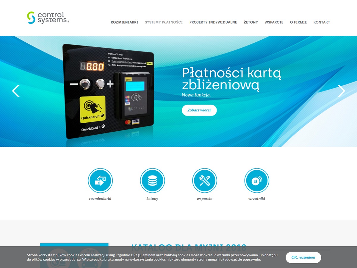 Theme WordPress ControlSystems by KonkretneStrony