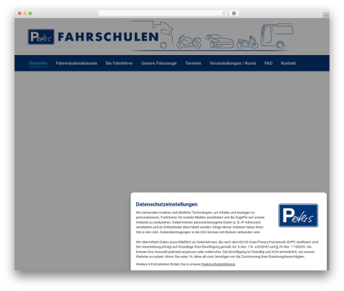 Better block editor WordPress plugin - peters-fahrschulen.com