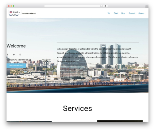 Automatic Translator with Google Translate (auto-translate) free WordPress plugin - extranjeriaytramites.com