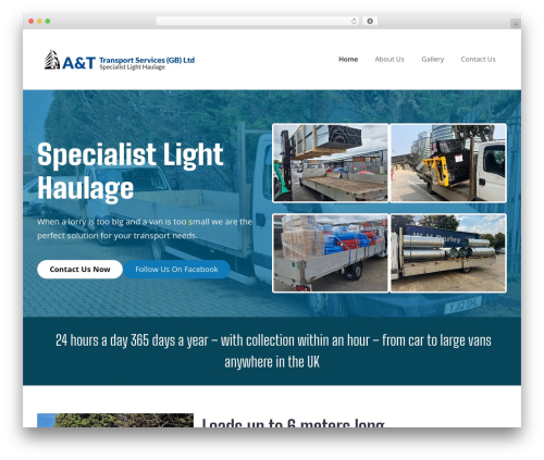 WordPress theme CitadelaWP - attransport.co.uk