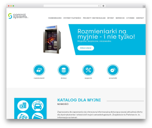 Best WordPress theme ControlSystems - controlsystems.pl