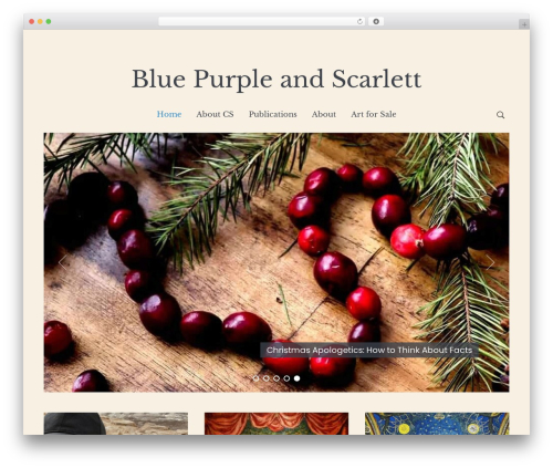 Eclipse WordPress page theme - bluepurpleandscarlett.com