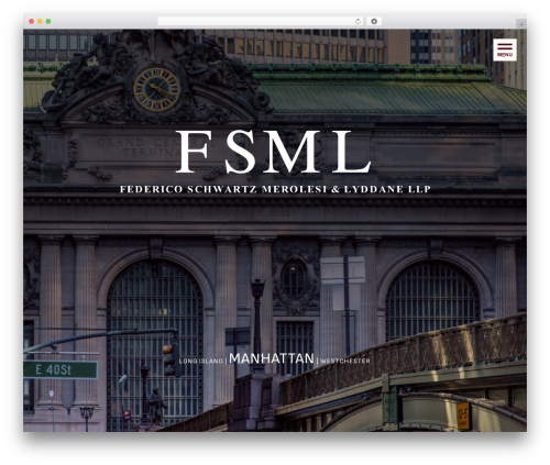Genesis WordPress theme - fsmlesq.com