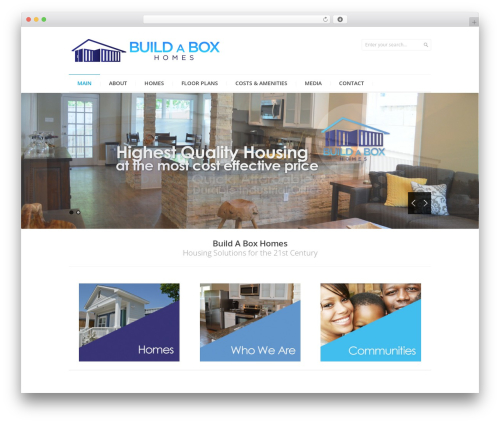Intent WordPress theme - buildaboxhomes.com