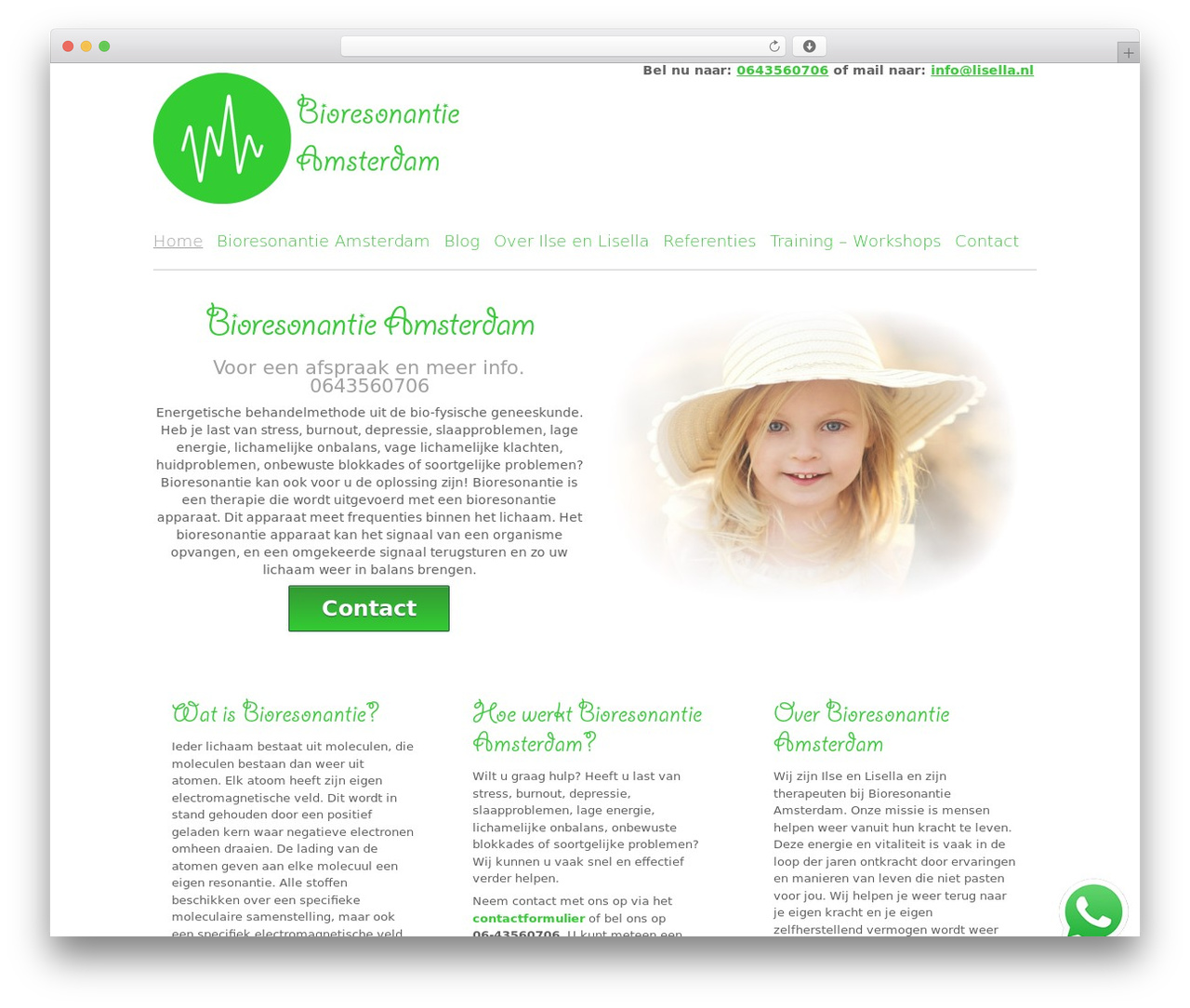 Theme WordPress Responsive - bioresonantieamsterdam.com