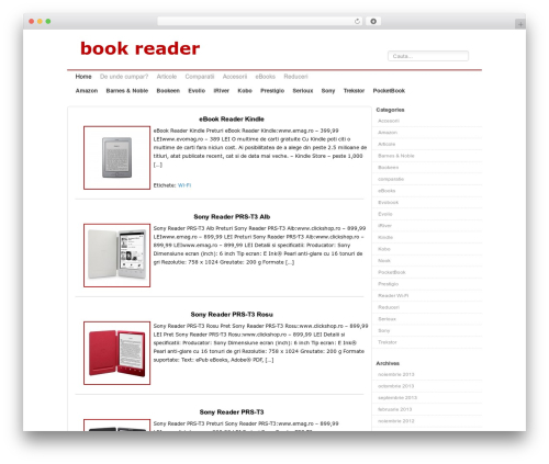 WordPress theme Corpy - book-reader.ro