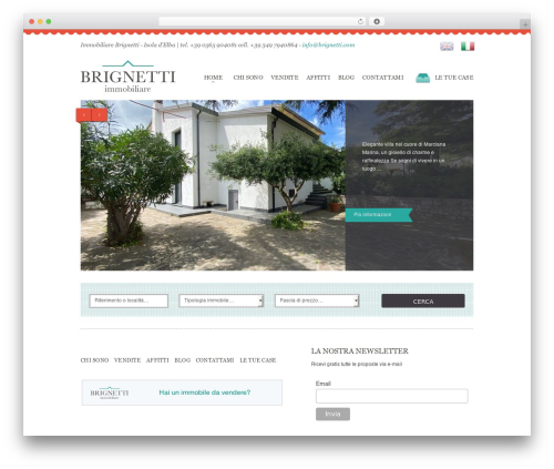 WordPress theme deCorum - brignetti.com