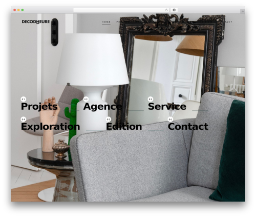 WordPress theme mane - decodheure.com