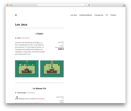 WP theme Maker - rl-chr.fr