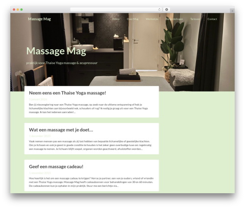 Adaptable Notes theme WordPress free - massagemag.nl