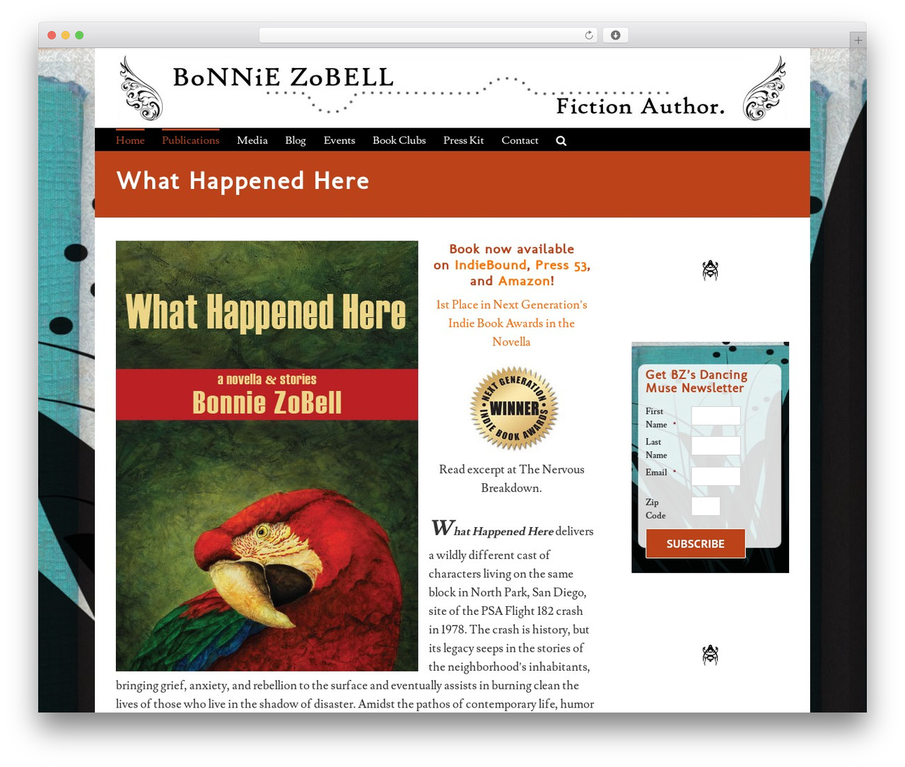 Bonnie ZoBell WordPress theme - bonniezobell.com Bonnie ZoBell WordPress theme - bonniezobell.com