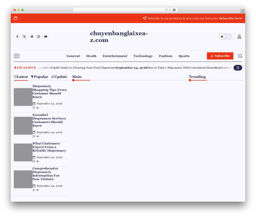 Blogsy theme WordPress free - chuyenbanglaixea-z.com Blogsy theme WordPress free - chuyenbanglaixea-z.com