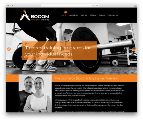 Booom WordPress theme - booom.co.uk