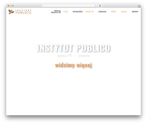 Kava extra WordPress plugin - instytutpublico.pl