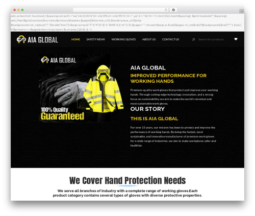 MS WordPress theme - a1aglobalinc.com