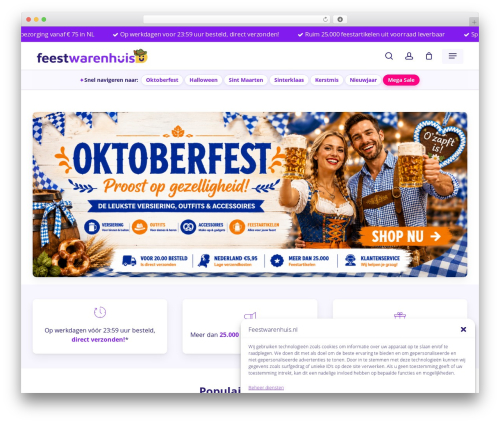 Ai WordPress plugin - feestwarenhuis.nl