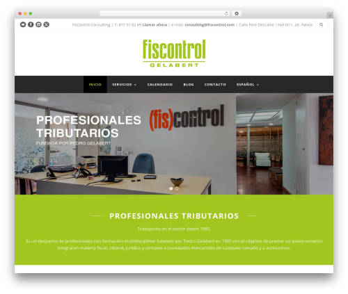 Theme WordPress Mediso - fiscontrolconsulting.com