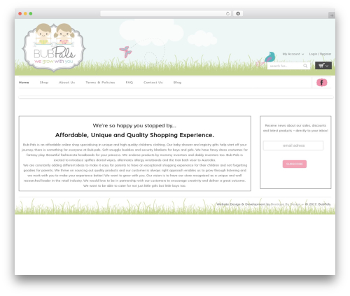 WordPress theme Cheope - bubpals.com
