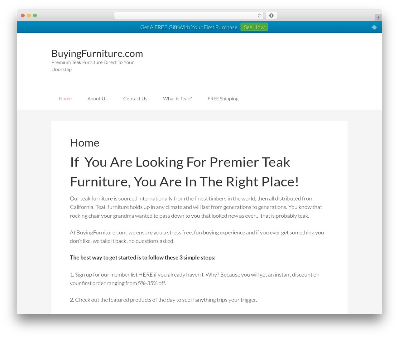 WordPress theme Genesis - buyingfurniture.com WordPress theme Genesis - buyingfurniture.com