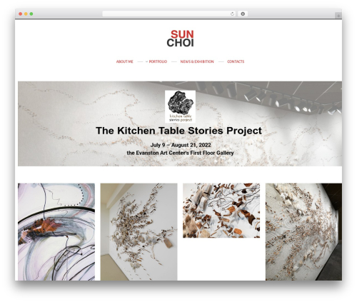 WordPress theme PineCone - sunchoi.com