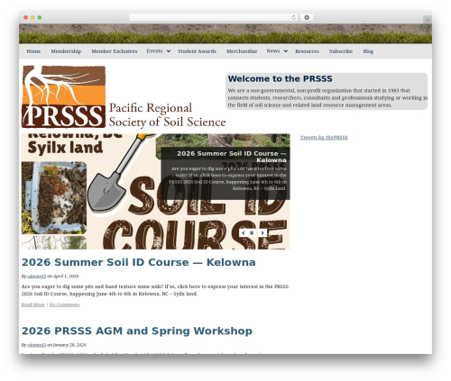 Subpages navigation WordPress plugin - prsss.ca