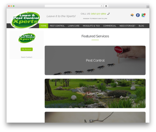 WordPress website theme Porto - x-pertservice.com