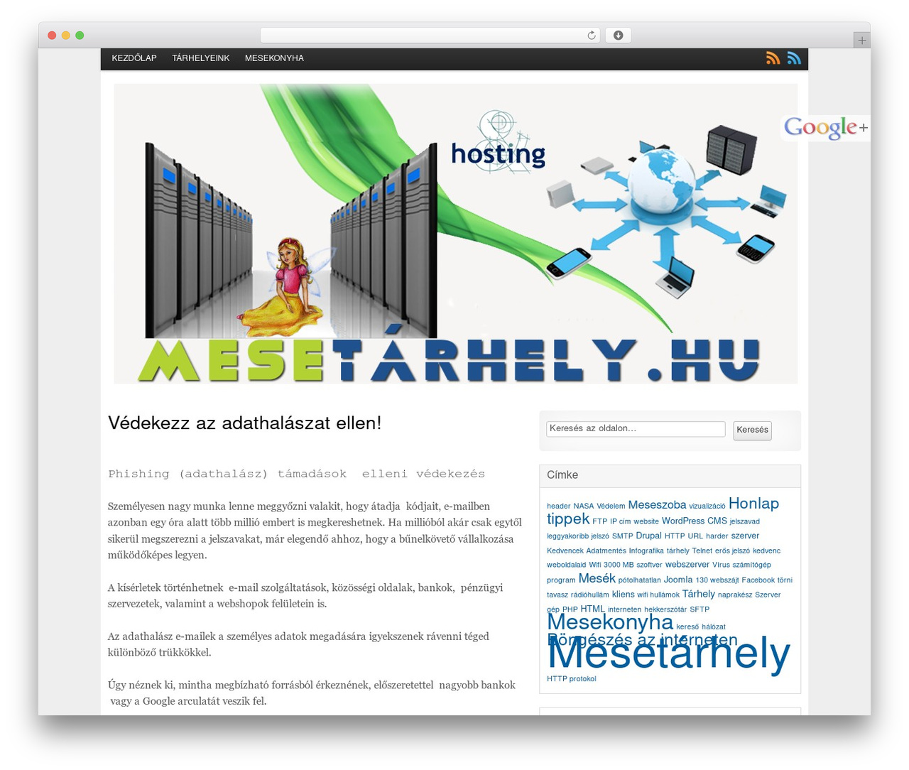 WordPress theme Swift Basic - blog.mesetarhely.hu