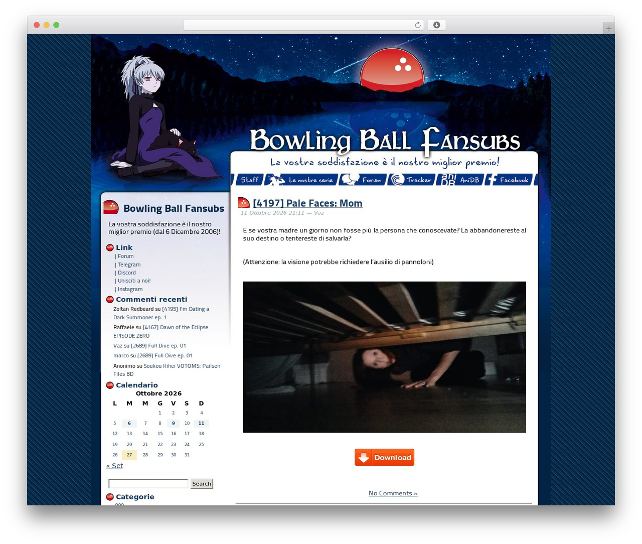 BBF - DTB version WordPress theme - bowlingballfansubs.it BBF - DTB version WordPress theme - bowlingballfansubs.it