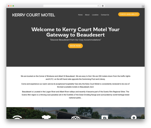 Table for divi WordPress plugin - kerrycourtmotel.com.au