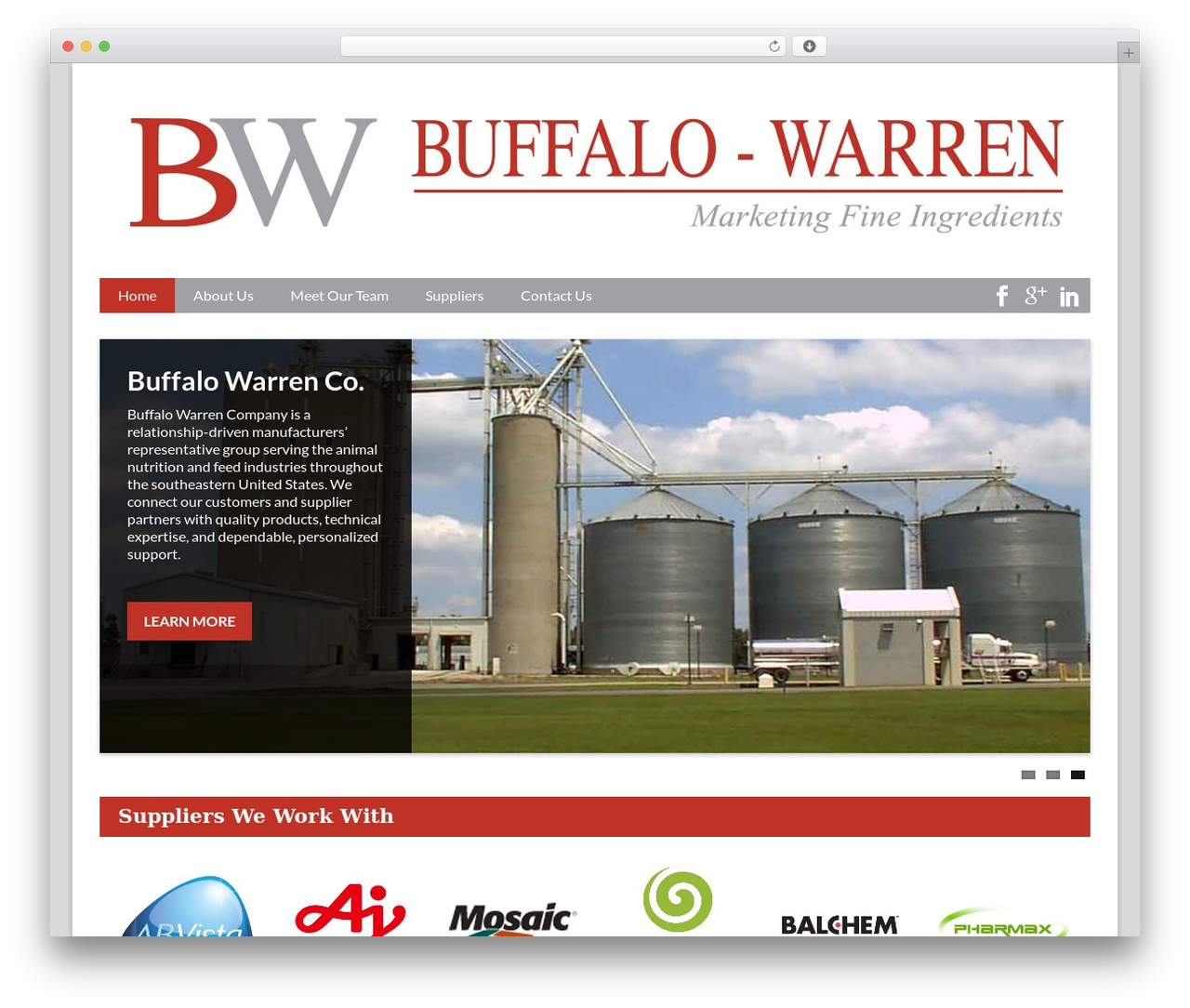 Forward WordPress theme - buffalowarren.com