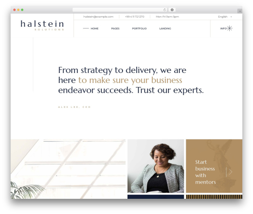 Halstein core WordPress plugin - stridestrategypartners.org