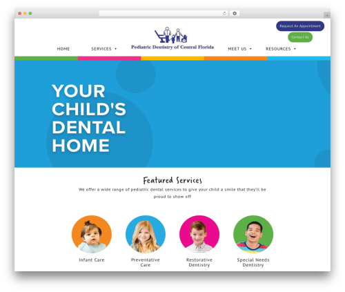 Mega Theme WordPress website theme - ibrushteeth.com