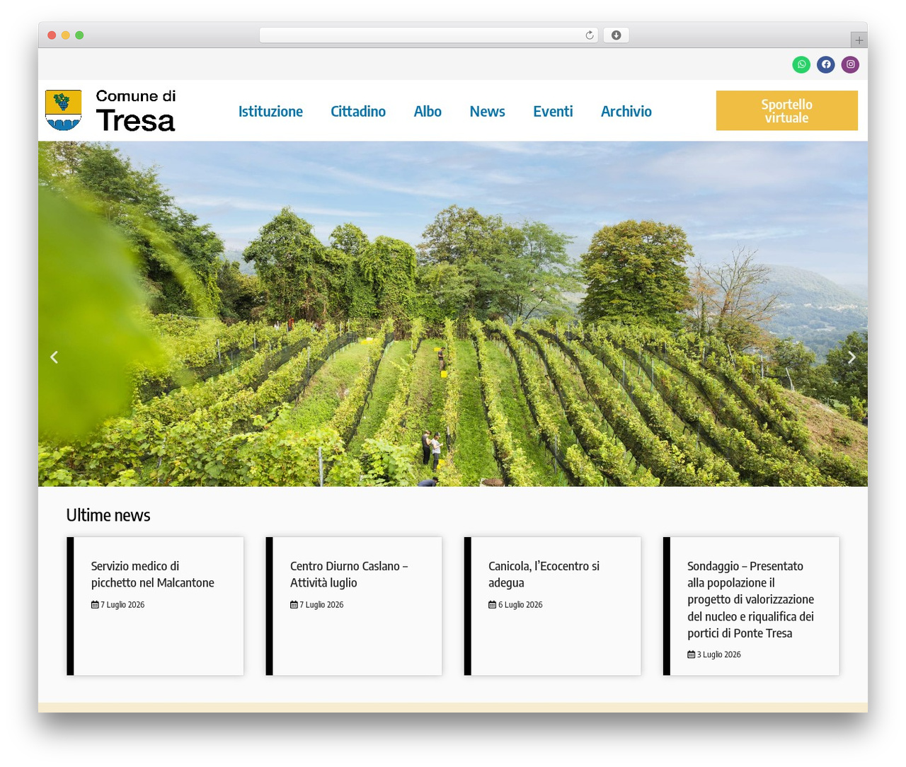 Theme WordPress Hello Elementor - tresa.ch