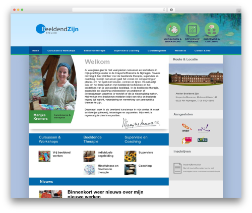 Easy widget WordPress plugin - beeldendzijn.nl
