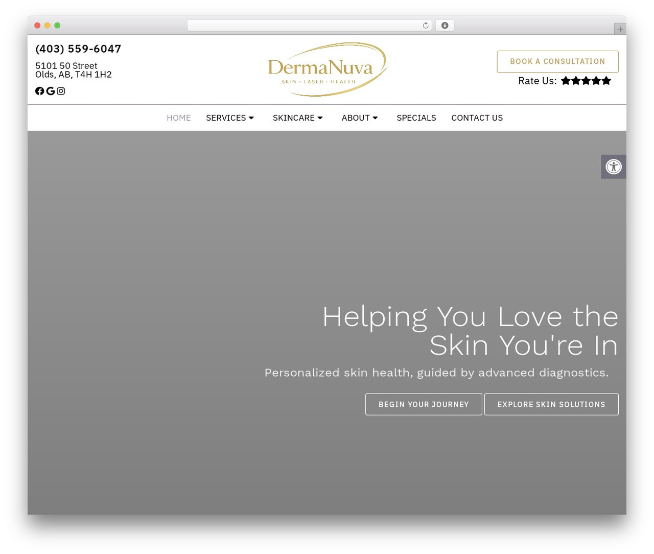 Theme WordPress Parent Theme - dermanuva.com