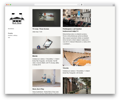 Theme WordPress Touchfolio - blackmedia.eu