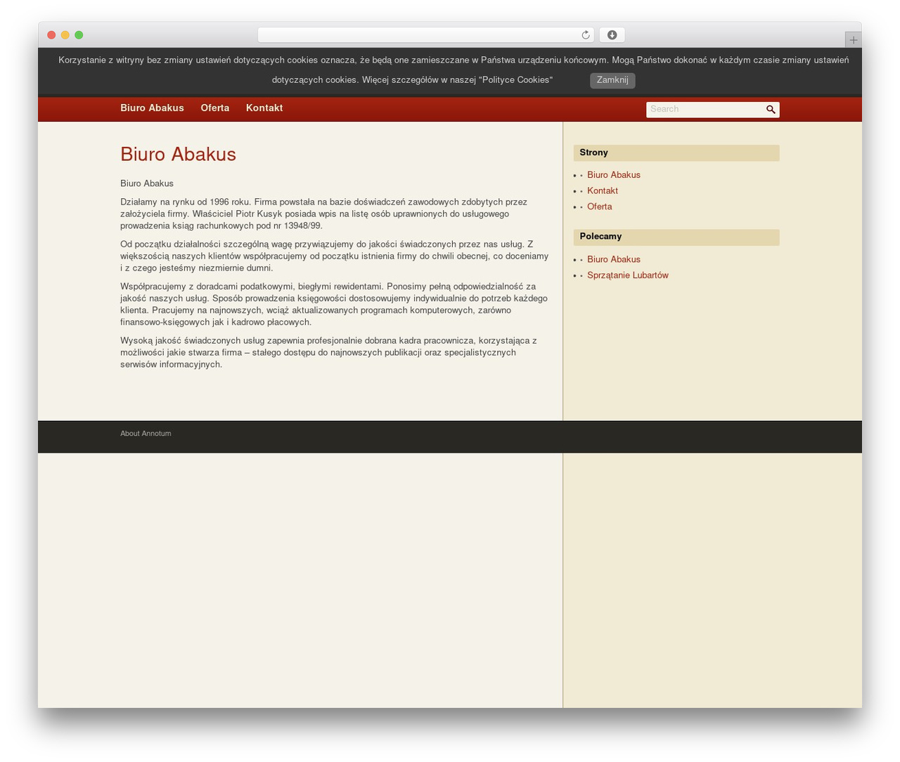 WordPress theme Annotum Base - biuroabakus.pl WordPress theme Annotum Base - biuroabakus.pl