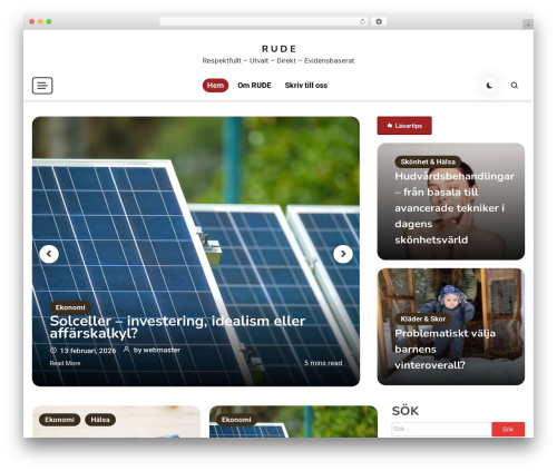 Articlewave theme WordPress - rude.se Articlewave theme WordPress - rude.se